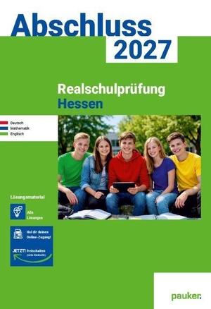 Bergmoser Höller Verlag AG (Hrsg.). Abschluss 2027 - Realschule Hessen - Lösungsband - Deutsch, Mathe und Englisch - Prüfungsvorbereitung 2027. Bergmoser u. Höller AG, 2026.