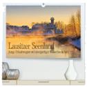 Lausitzer Seenland - Junge Urlaubsregion mit einzigartiger Wasserlandschaft (hochwertiger Premium Wandkalender 2024 DIN A2 quer), Kunstdruck in Hochglanz