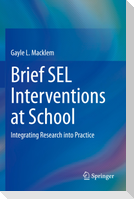 Brief SEL Interventions at School