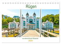 Rügen - wunderschönes Reiseziel (Tischkalender 2024 DIN A5 quer), CALVENDO Monatskalender