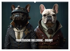 Gm, Gm. Französische Bulldogge KI Digiart (Wandkalender 2024 DIN A2 quer), CALVENDO Monatskalender - Digitale KI Frenchie Kunst, eine Reise durch die Zeit.. Calvendo, 2023.
