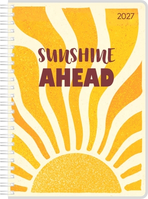 Neumann Verlage GmbH & Co KG (Hrsg.). MyTimer Ringbuch Sunshine Ahead 2027 - Wochenplaner mit 4-sprachigem Kalendarium, Ringbindung, Monatsübersicht & Notizseiten, für Schüler & Studenten. Neumann Verlage GmbH & Co, 2026.