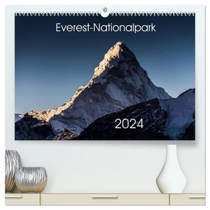 König, Jens. Everest-Nationalpark (hochwertiger Premium Wandkalender 2024 DIN A2 quer), Kunstdruck in Hochglanz - Großartiger und spannender Bildbericht vom 3-Pässe-Treck im Everest-Nationalpark. Calvendo, 2023.