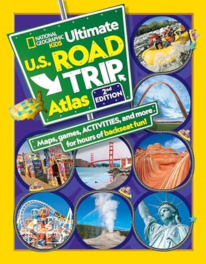 Boyer, Crispin. National Geographic Kids Ultimate U.S. Road Trip Atlas, 2nd Edition. Disney - Rhcb, 2020.