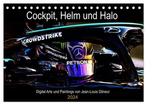Glineur, Jean-Louis. Cockpit, Helm und Halo (Tischkalender 2024 DIN A5 quer), CALVENDO Monatskalender - Design aus dem Motorsport. Calvendo, 2023.