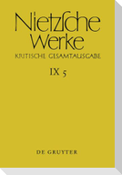 Friedrich Nietzsche: Werke. Kritische Gesamtausgabe (KGW)