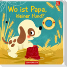Wo ist Papa, kleiner Hund?