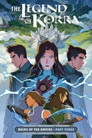 DiMartino, Michael Dante. The Legend of Korra: Ruins of the Empire Part Three. Dark Horse Comics, 2020.
