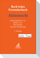 Beck'sches Formularbuch Aktienrecht