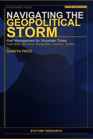 Price, Gareth. Navigating the Geopolitical Storm - Risk Management for Uncertain Times: A Practical Framework for Protecting and Growing Your Portfolio in Times of Global Uncertainty. Amazon Digital Services LLC - Kdp, 2026.