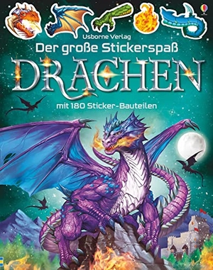 Tudhope, Simon. Der große Stickerspaß: Drachen. Usborne Verlag, 2020.