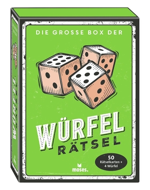 Kessel, Carola von. Die große Box der Würfelrätsel. moses. Verlag GmbH, 2025.