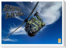 Helikopter in Aktion (Wandkalender 2024 DIN A2 quer), CALVENDO Monatskalender