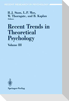 Recent Trends in Theoretical Psychology