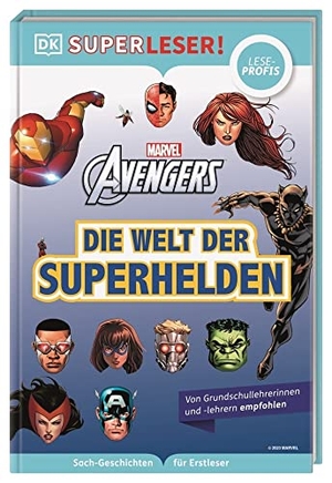 Dougall, Alastair. SUPERLESER! MARVEL Avengers Die Welt der Superhelden - Lesestufe Leseprofis, Sach-Geschichten für Erstleser. Für Kinder ab der 2./3. Klasse. Dorling Kindersley Verlag, 2023.