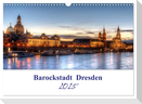 Barockstadt Dresden (Wandkalender 2025 DIN A3 quer), CALVENDO Monatskalender