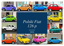 Polski Fiat 126p - Kult auf Kuba (Wandkalender 2024 DIN A2 quer), CALVENDO Monatskalender