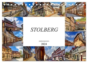 Meutzner, Dirk. Stolberg Impressionen (Tischkalender 2024 DIN A5 quer), CALVENDO Monatskalender - Zwölf einmalig wunderschöne Bilder der Stadt Stolberg im Harz. Calvendo, 2023.