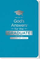 God's Answers for the Graduate: Class of 2023 - Teal NKJV