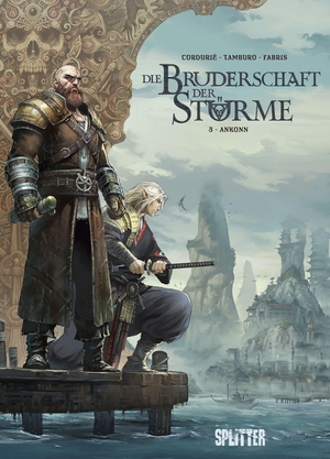 Cordurié, Sylvain. Die Bruderschaft der Stürme. Band 3 - Ankonn. Splitter Verlag, 2026.