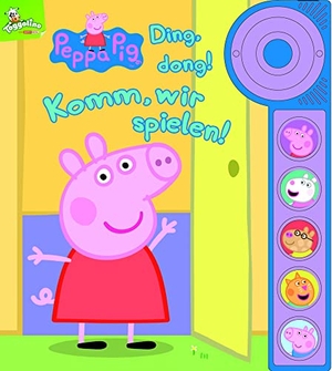 Peppa Pig - Ding, dong! Komm, wir spielen! - Soundbuch. Phoenix Int Publications, 2018.