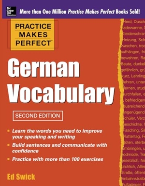 Swick. PMP GERMAN VOCABULARY 2E. McGraw-Hill, 2011.