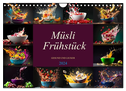 Müsli Frühstück (Wandkalender 2024 DIN A4 quer), CALVENDO Monatskalender