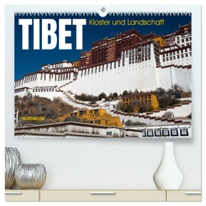 Photostravellers, Photostravellers. Tibet - Kloster und Landschaft (hochwertiger Premium Wandkalender 2024 DIN A2 quer), Kunstdruck in Hochglanz - Tibet, das Land der Spiritualität. Calvendo, 2023.