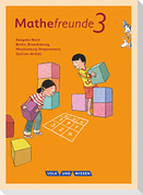 Mathefreunde 3. Schuljahr. Schülerbuch mit Kartonbeilagen. Nord