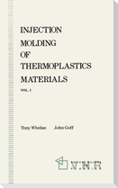 Injection Molding of Thermoplastics Materials - 1