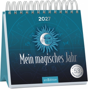 Postkartenkalender Mein magisches Jahr 2027. Ars Edition GmbH, 2026.