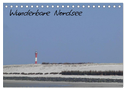Wunderbare Nordsee (Tischkalender 2025 DIN A5 quer), CALVENDO Monatskalender