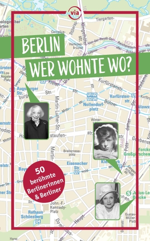 Knoller, Rasso / Susanne Kilimann. Berlin - Wer wohnte wo? - 50 berühmte Berlinerinnen und Berliner. via reise verlag, 2026.