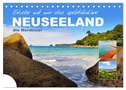 Erlebe mit mir das spektakuläre Neuseeland (Tischkalender 2024 DIN A5 quer), CALVENDO Monatskalender