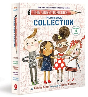 Beaty, Andrea. The Questioneers Picture Book Collection. Harry N. Abrams, 2021.