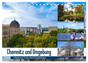 Chemnitz und Umgebung (Tischkalender 2024 DIN A5 quer), CALVENDO Monatskalender