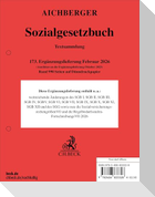 Sozialgesetzbuch  173. Ergänzungslieferung
