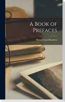 A Book of Prefaces