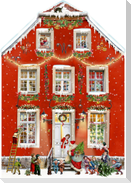 A3-Wand-Adventskalender - Weihnachten bei uns Zuhaus