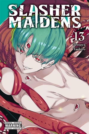 Tashiro, Tetsuya. Slasher Maidens, Vol. 13. Yen Press, 2026.
