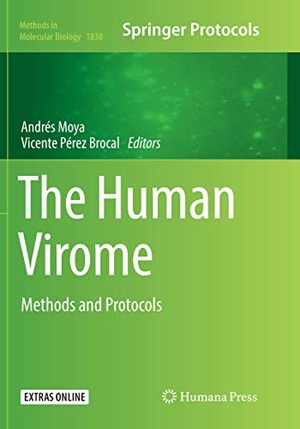 Pérez Brocal, Vicente / Andrés Moya (Hrsg.). The Human Virome - Methods and Protocols. Springer New York, 2019.