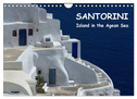 Santorini - Island in the Agean Sea (Wall Calendar 2024 DIN A4 landscape), CALVENDO 12 Month Wall Calendar