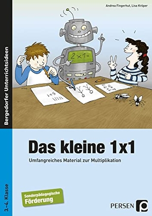 Fingerhut, Andrea / Lisa Kröper. Das kleine 1x1 - Umfangreiches Material zur Multiplikation für die sonderpädagogische Förderung (3. und 4. Klasse). Persen Verlag i.d. AAP, 2024.