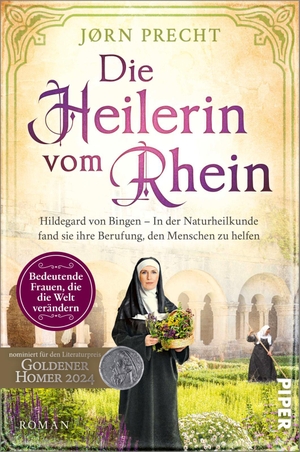 Precht, Jørn. Die Heilerin vom Rhein - Hildegard von Bingen - In der Naturheilkunde fand sie ihre Berufung, den Menschen zu helfen | Romanbiografie. Piper Verlag GmbH, 2023.