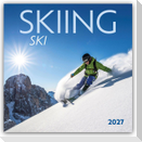 Skiing - Skifahren 2027 - 16-Monatskalender