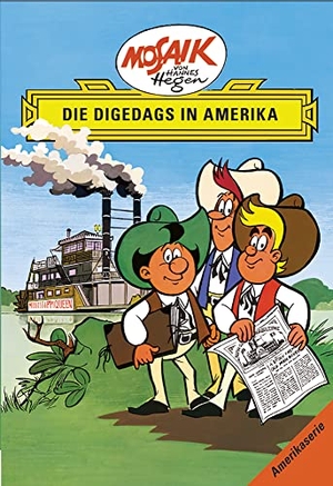Dräger, Lothar. Die Digedags. Amerikaserie 01. Die Digedags in Amerika. Tessloff Verlag, 2013.