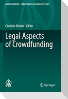 Legal Aspects of Crowdfunding