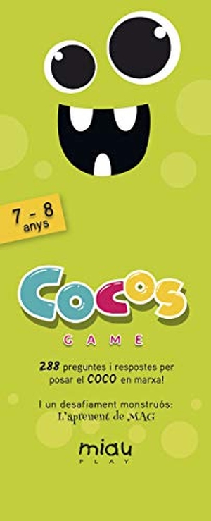 Gasol, Anna / Orozco, María José et al. Cocos game : 7-8 anys. Ediciones Jaguar, 2020.