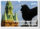 Braunschweiger Perspektiven 2024 (Wandkalender 2024 DIN A4 quer), CALVENDO Monatskalender