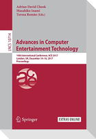 Advances in Computer Entertainment Technology